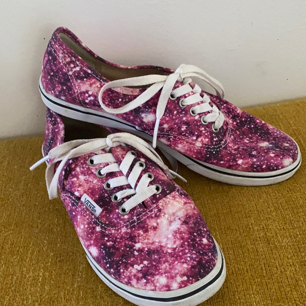 Vans pink Galaxy women’s 7